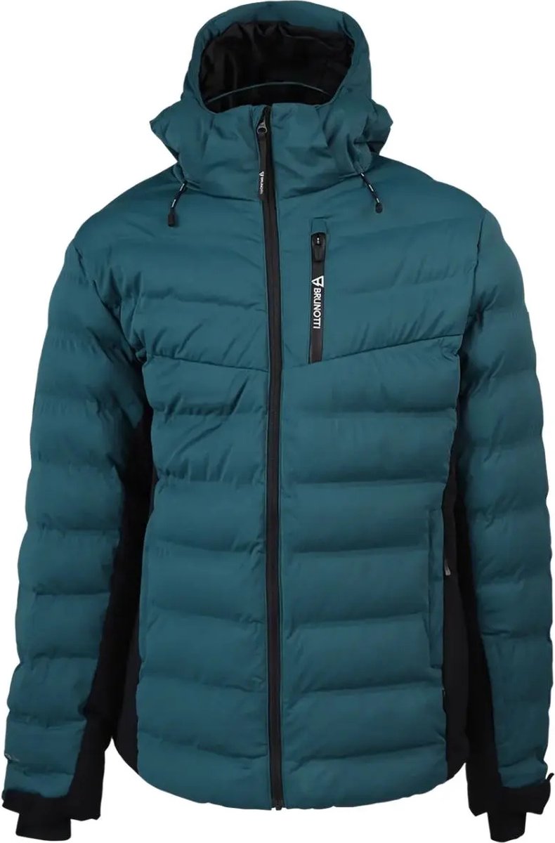 Brunotti Sanclair Heren Puffer Wintersport Ski Jas Groen
