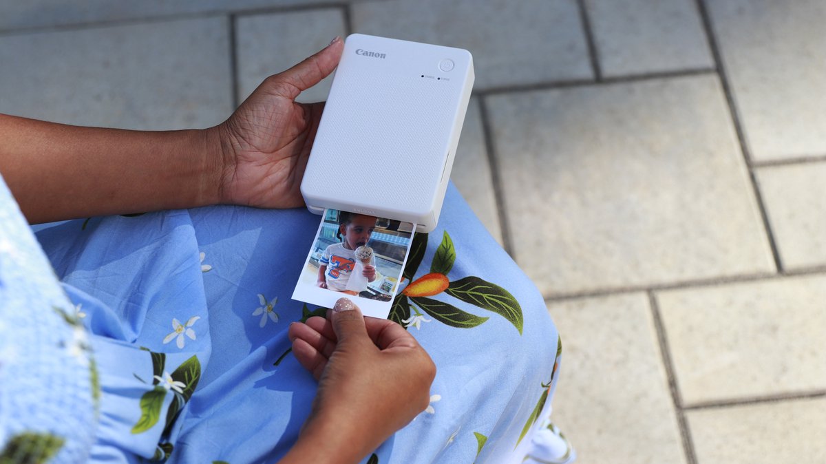 Canon SELPHY QX20 - Mobiele Fotoprinter - Draadloos - Grijs — afbeelding 7