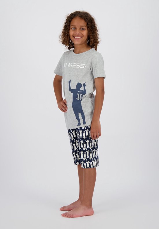 Pyjama Vingino Silhouette Ensemble pyjama unisexe - Taille 122/128 - Gris Mêlée