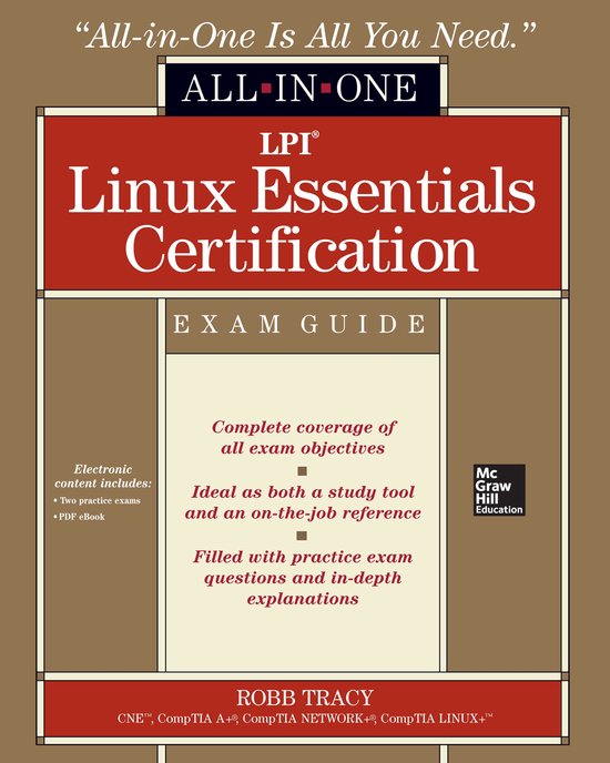 Lpi Linux Essentials Certification All-In-One Exam Guide - cover