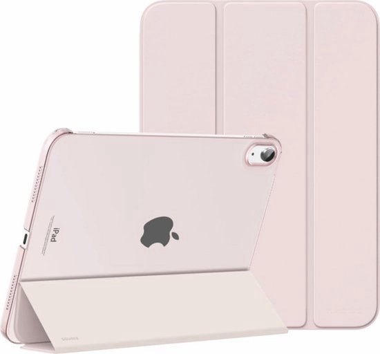 Sounix Tablet Hoes Geschikt voor iPad 10.9 Inch 10e generatie (2022) - Geschikt voor A2757 - A2777 - A2696 - Hoesje - Roze