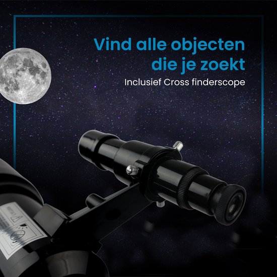 ODESSEY® Refractor Telescoop voor Kinderen 150X Zoom – Tafel Telescoop – Sterrenkijker – Telescoop Kinderen – Sterrenkijker voor Kinderen – Sterrenkijker Telescoop