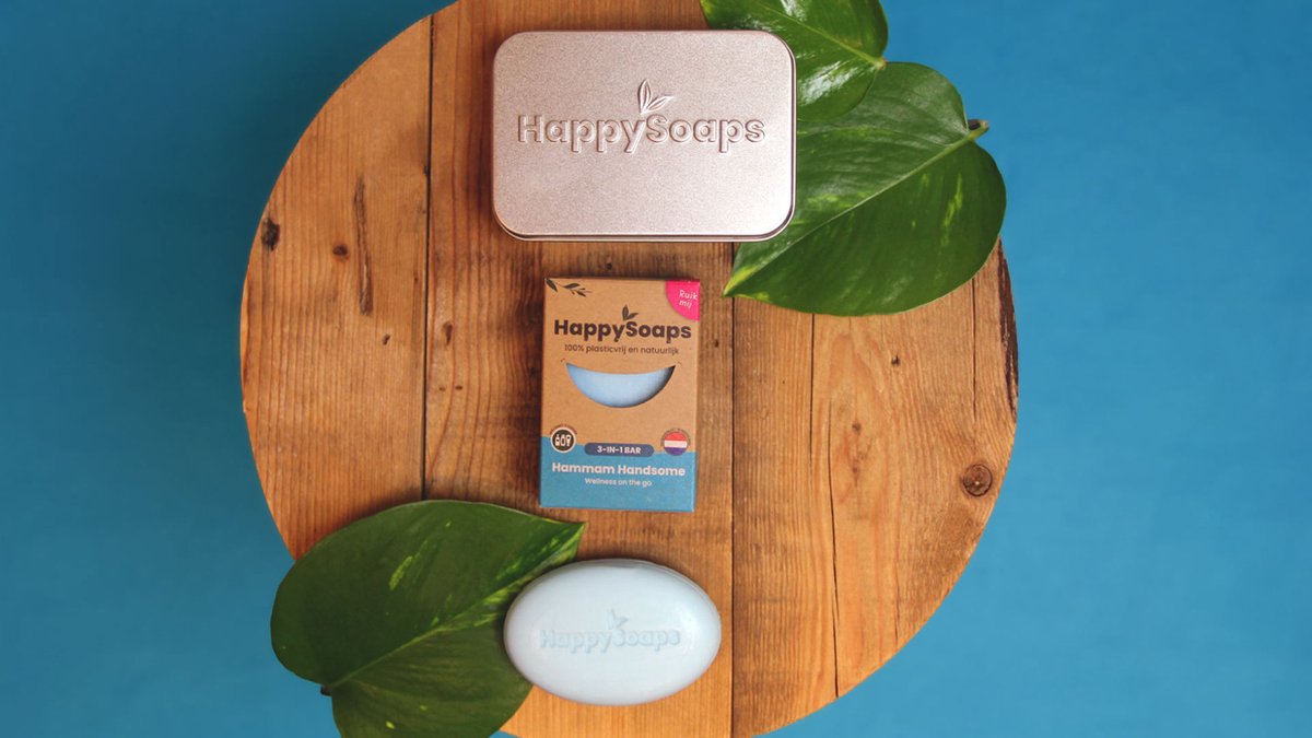 HappySoaps 3-in-1 Hammam Bar Voordeelverpakking thumbnail 4