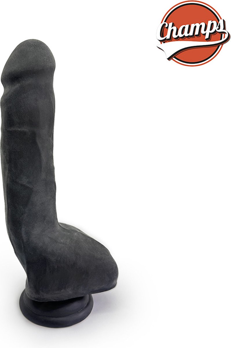 Goedkoopste Champs - Billy Original Dildo - 21 cm - zwart