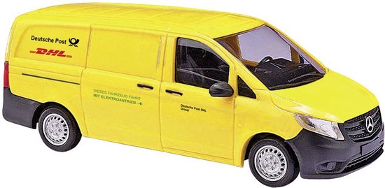 Busch - 1/87 MERCEDES VITO DHL ELEKTRO 2014 (2/24) * - maquettes, jouets de construction pour enfants, peinture pour maquettes et accessoires