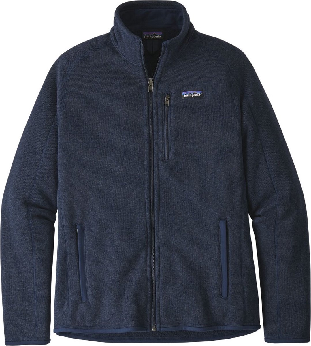 Patagonia Better Sweater Jkt Fleecevest Heren Neo Marineblauw