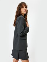 Extra groot Dubbele rij knopen Blazer