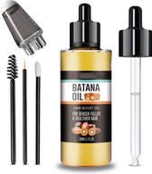 Batana Oil - Serum - Incl Applicator + Olie Haarkammen - Haargroei Olie - Alternatief Minoxidil - Incl. Ebook - Haar Vitamines - Biologisch - Wonderolie