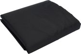Tuinmeubelhoes - Tuintafel hoes - meubelhoezen - hoes tuintafel - tuinmeubelhoes rond - tuinmeubelhoezen waterdicht - 120 x 75 cm - Waterdicht - Wind - Stofdicht - Anti-UV - ronde - 210D Oxford-doek - zwart - voor terrasmeubels, tuinmeubelen