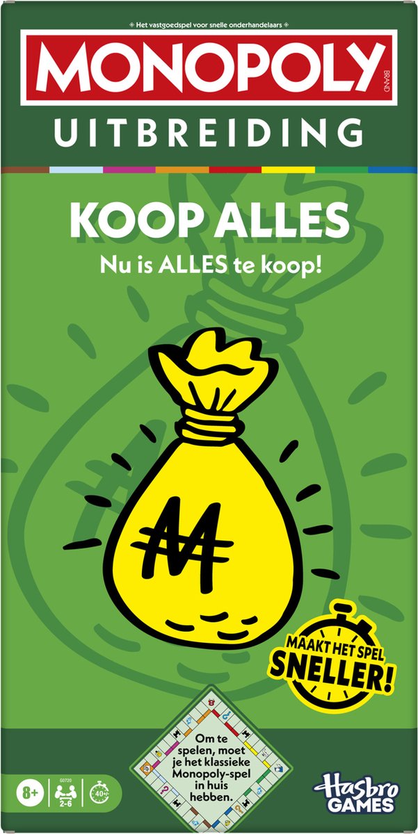 Monopoly Koop alles - Uitbreiding voor Monopoly - Gezelschapsspel — afbeelding 2