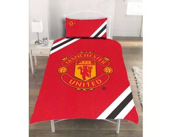 Manchester United dekbedovertrek Stripe 1 persoons