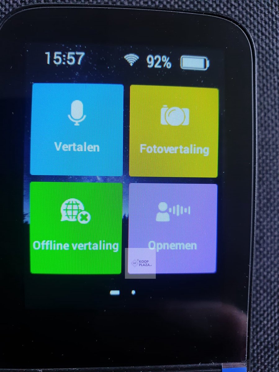 Afbeelding 3 van Yippiez® - Vertaalcomputer - Vertaal Apparaat - Zwart - Slimme Vertaler - 137+ Talen - Draagbare Vertaler - Lange Batterijduur