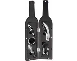 MikaMax Wijn Accessoires - Wijnafsluiter - Wijnfles 5x Wijn Accessoires - Kurkentrekker - Foliesnijder - Cadeau - 750ML MikaMax Wijn Accessoires - Wijnafsluiter - Wijnfles 5x Wijn Accessoires - Kurkentrekker - Foliesnijder - Cadeau - 750ML