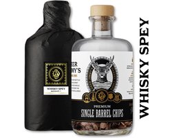 Deer Jimmy's® Make Your Own Whisky - Schotse Whisky Speyside cask - Rijp je eigen drank met houtsnippers van een gebruikt whisky vat Deer Jimmy's® Make Your Own Whisky - Schotse Whisky Speyside cask - Rijp je eigen drank met houtsnippers van een gebruikt whisky vat