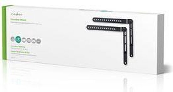 Nedis Soundbar Beugel - Geschikt voor: Universeel - Met TV Bevestiging - 10 kg - Draaibaar - Staal - Zwart van Nedis — afbeelding 2