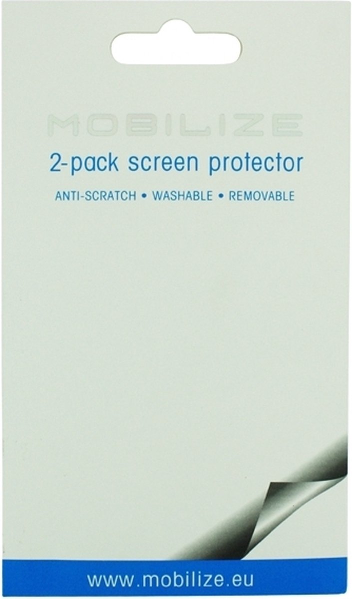 Mobilize Screenprotector voor Nokia Lumia 800 - Clear / Duo Pack