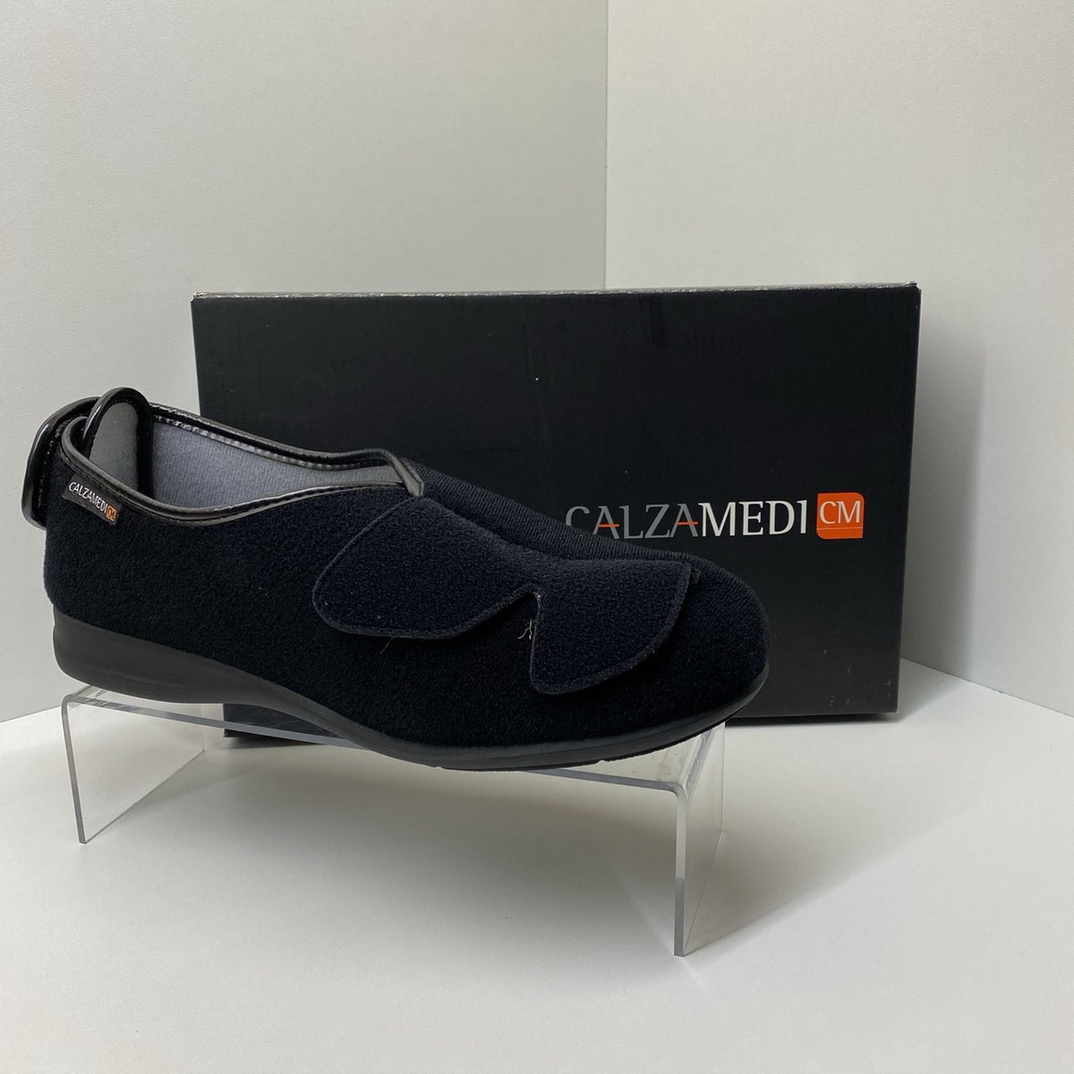 CALZAMEDI Therapie SMART SP Therapieschoen, revalidatieschoen, diabetesschoen, verbandschoen - Laag - Unisex - zwart, maat 40