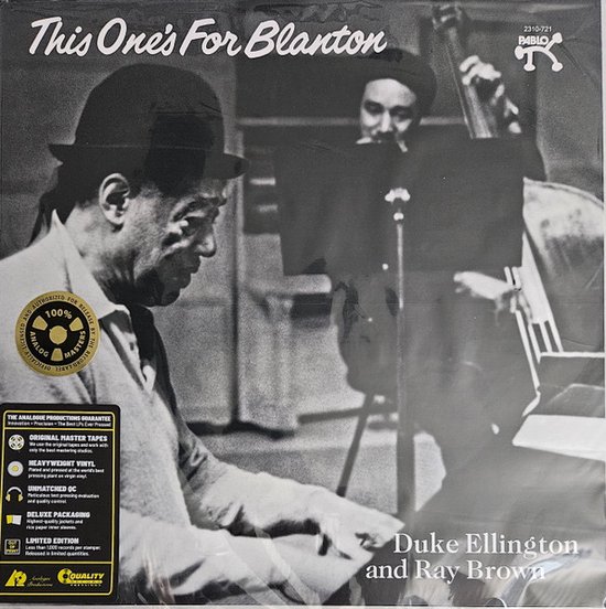 Duke Ellington - This One's For Blanton - HQ LP - 180 gram