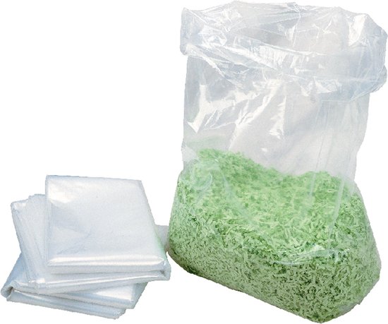 Papiervernietigerzak HSM 110x80cm 34 liter 10 stuks