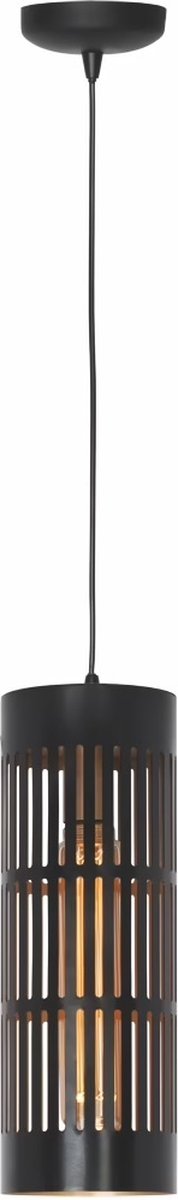 Freelight Hanglamp Scarico Zwart Goud Ø 15 cm E27 Fitting