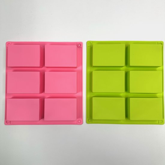 7 stuks siliconen zeepvormen voor het maken van handgemaakte zeep doe-het-zelf zeep cake bakken chocolade koekjes