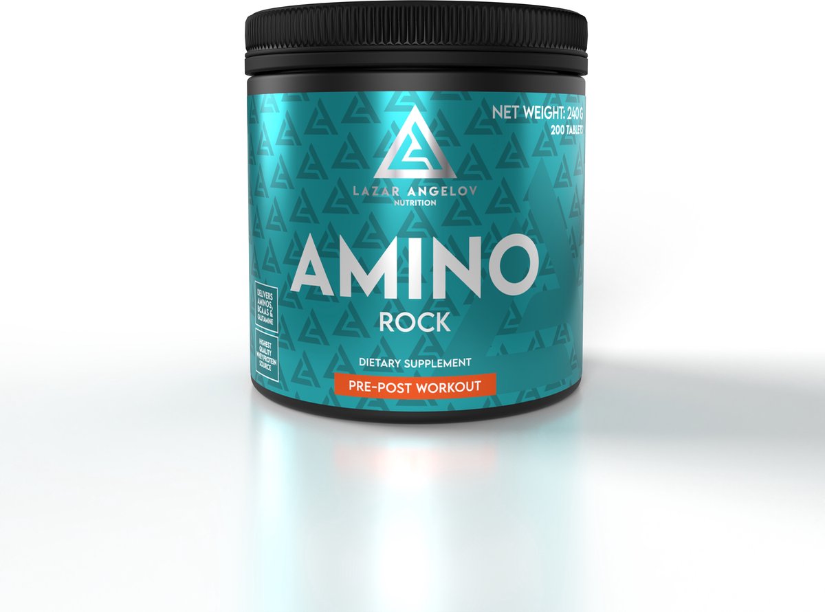 Goedkoopste Lazar Angelov Amino Rock tablets – 200tabs