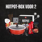 Bol.com HotPot-Box Compleet – Inclusief Servies Bouillon en Accessoires – Voor Gezellig Samen Koken en Dineren - 2 Personen aanbieding