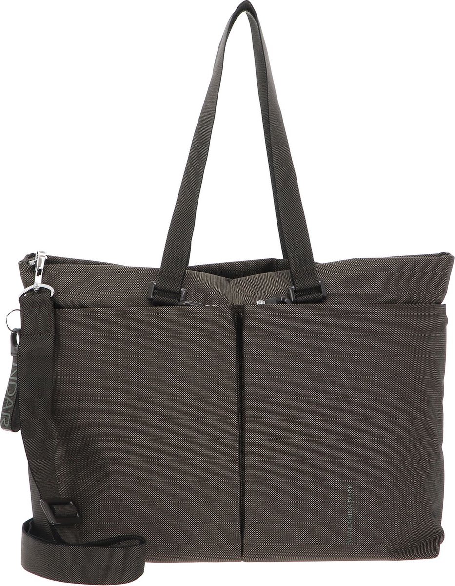 MANDARINA DUCK met laptopvak MD20 Shopper Pirite Donkergroen