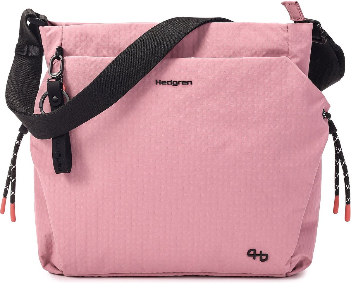 Hedgren schoudertas Makoto Crossover Square Bag Rose Elegance roze