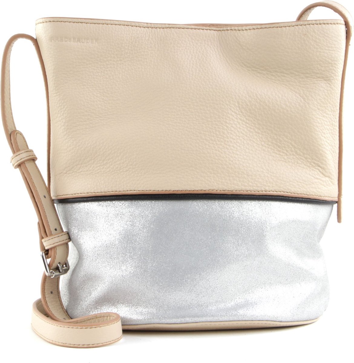 FREDsBRUDER Leren Schoudertas Summer Sparkle Collection MyMyMy Bag Beige