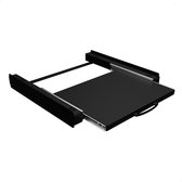 Bodo® Stapelkit - Uitschuifbare plank - Wasmachine en Droger - Universeel - Zwart