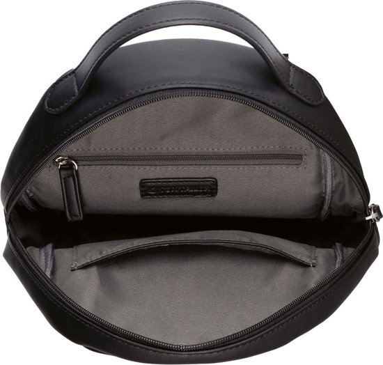 TOM TAILOR Denice Borsa A Tracolla Donna – Similpelle Nera, Con Tasca Per Smartphone, Cerniera, Tracolla Regolabile