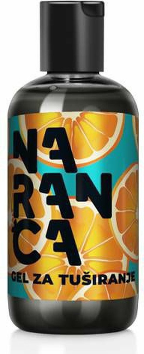 Goedkoopste Tinktura - Orange - Shower gel - Douchegel - Sinaasappel - Vegan - Handegemaakt - Parabeenvrij
