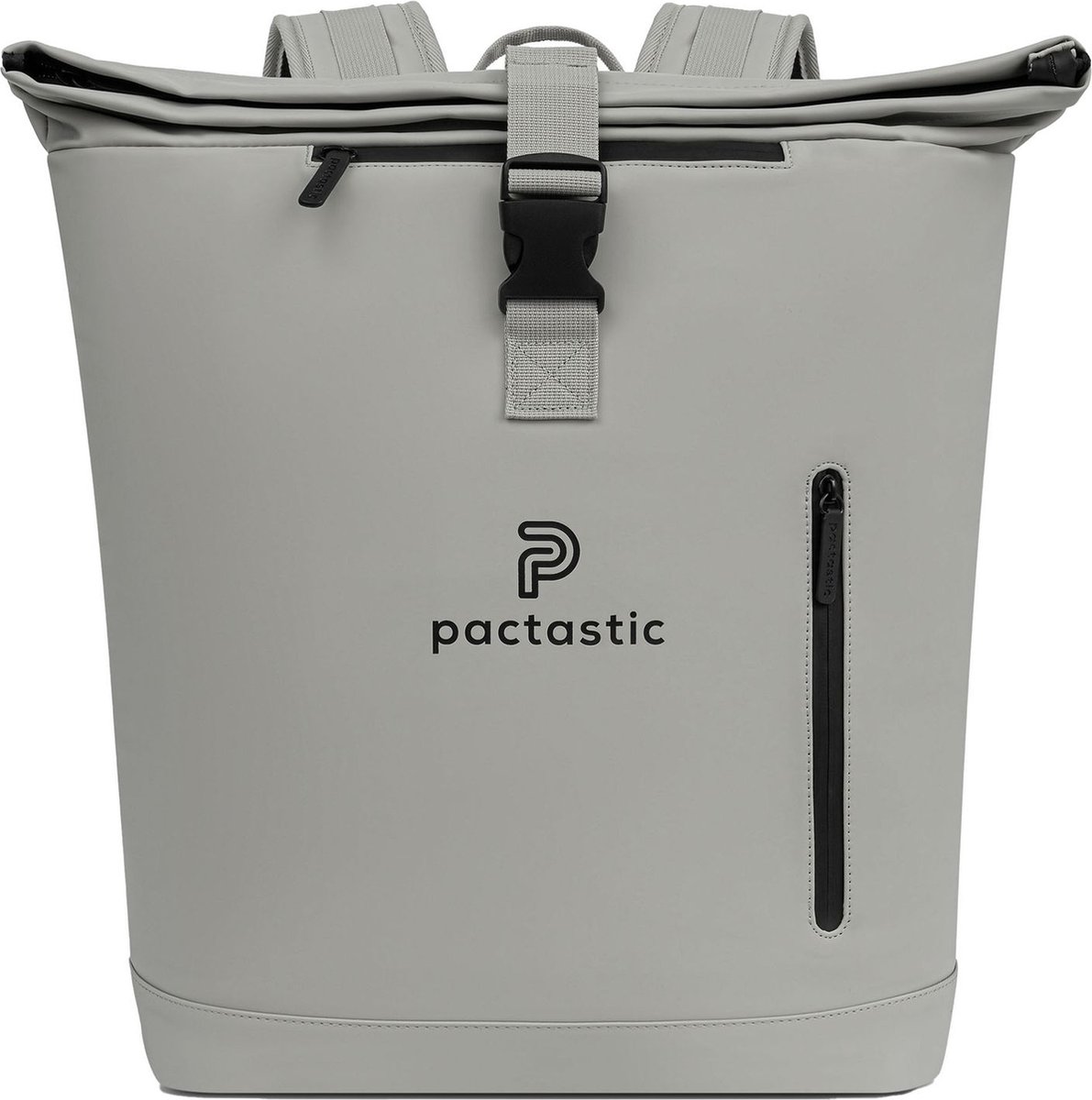 Pactastic Daypack Rugzak met laptopvak Urban Collection Rolltop Backpack 45 cm 24L Grey Grijs