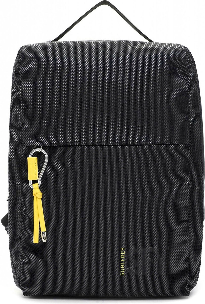 SURI FREY Laptop rugzak Rugzak met laptopvak Suri Sports Marry City Backpack Black Zwart