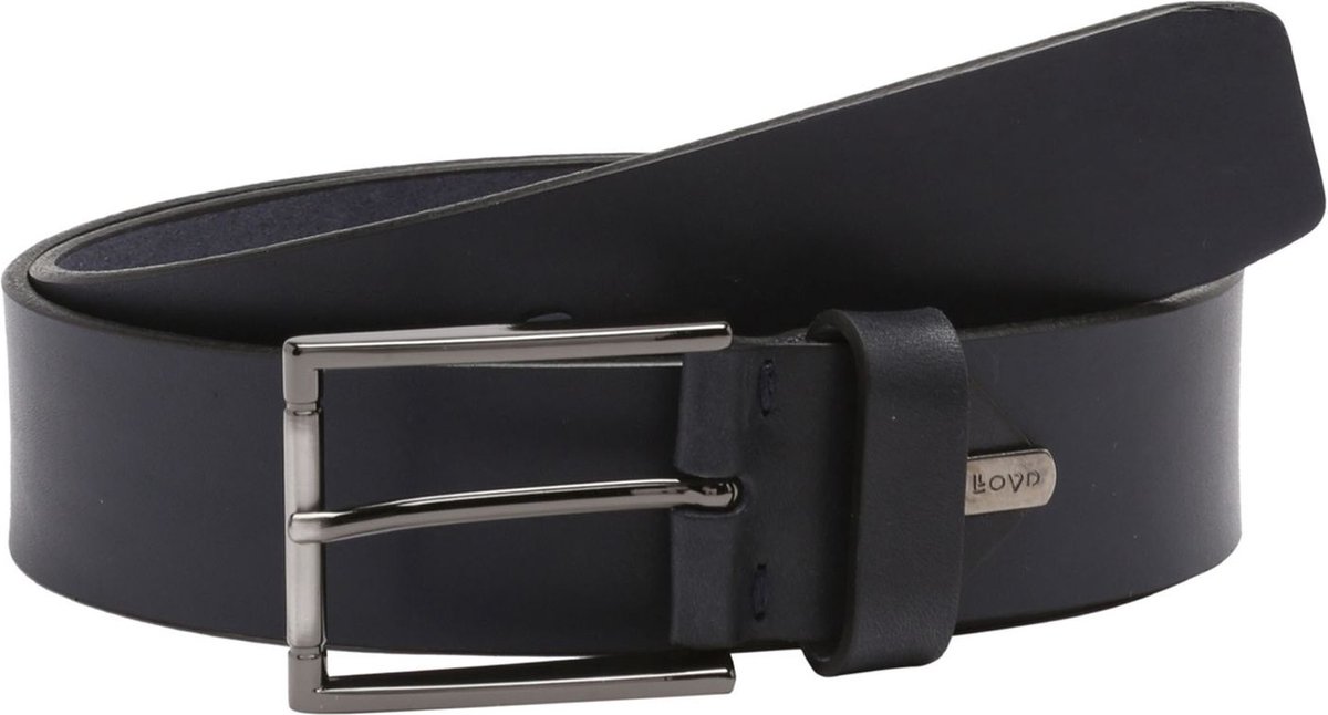 LLOYD Leren Riem Men´s Leather Belt 4.0 W120 Navy Donkerblauw