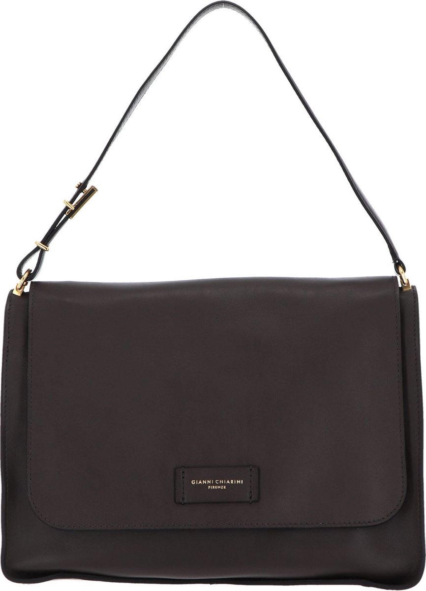 GIANNI CHIARINI Leren Schoudertas Handtas Renee Crossbody Bag Congo Bruine