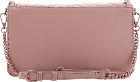 Sac à Épaule VALENTINO Cabin Flap Bag - Couleur Cipria (Rose) - 100% Polyuréthane - Neuf Étiqueté
