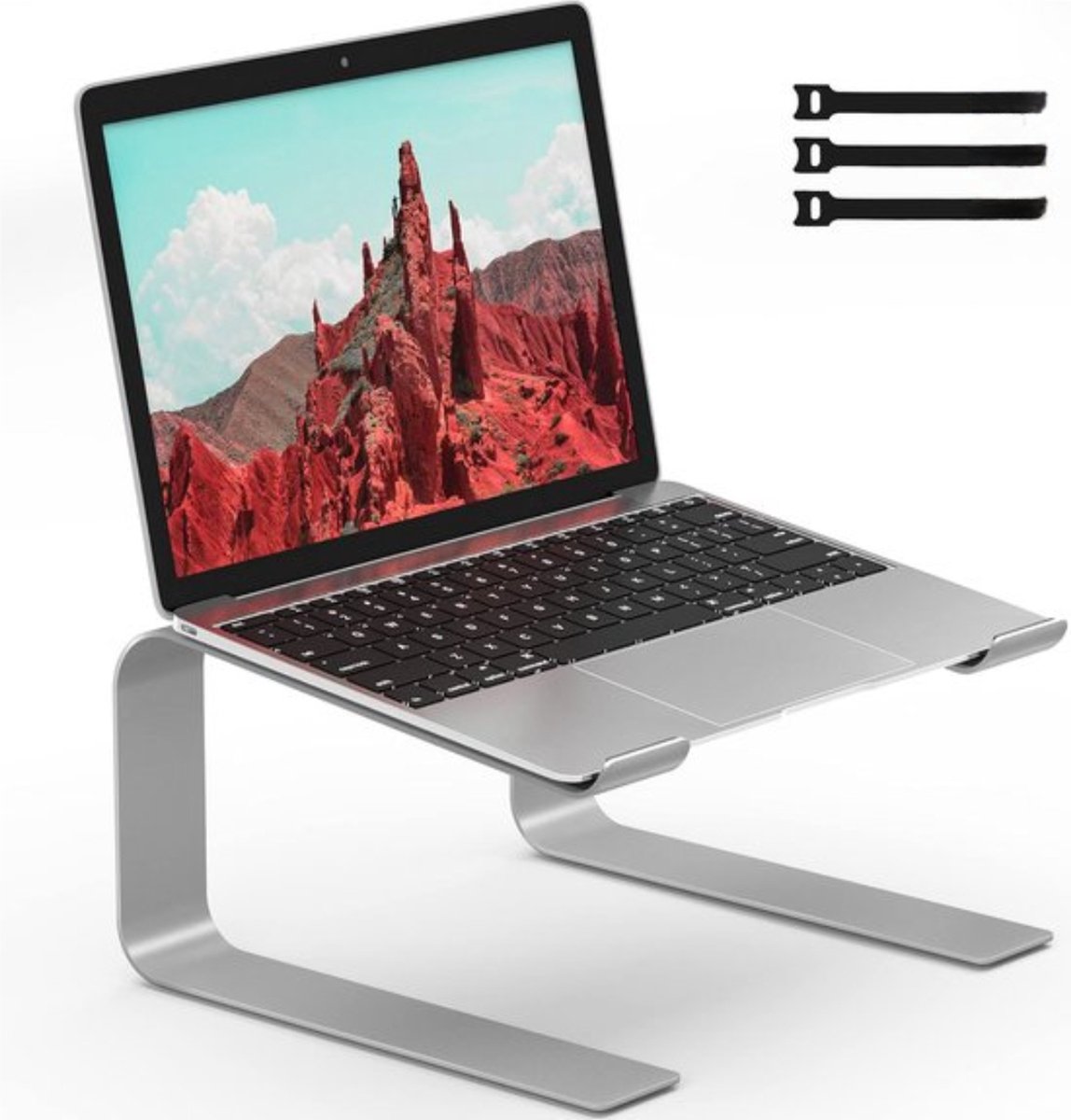 Laptop verhoger - Laptopverhoger - Stabiel - Staand Werken - Ergonomisch - Laptop Verhoger Bureau - Must have voor uw laptop!
