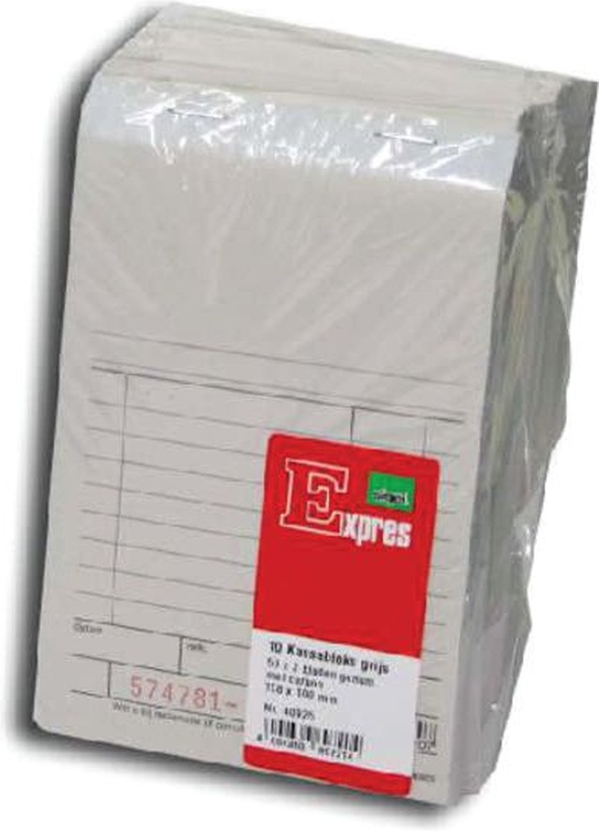 Kassablok expres si-40925 100x158mm 50x2vel | 10 stuks
