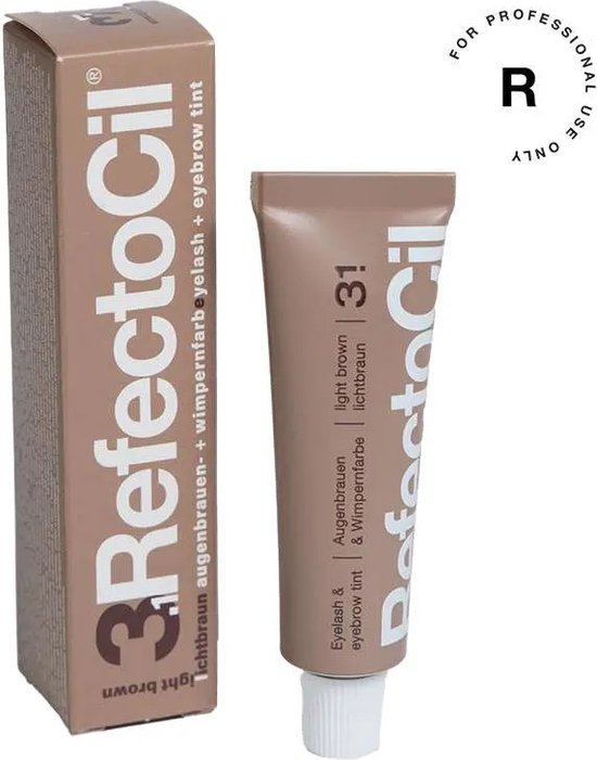 RefectoCil - Wenkbrauw en Wimperverf - 3.1 light brown - 15ml