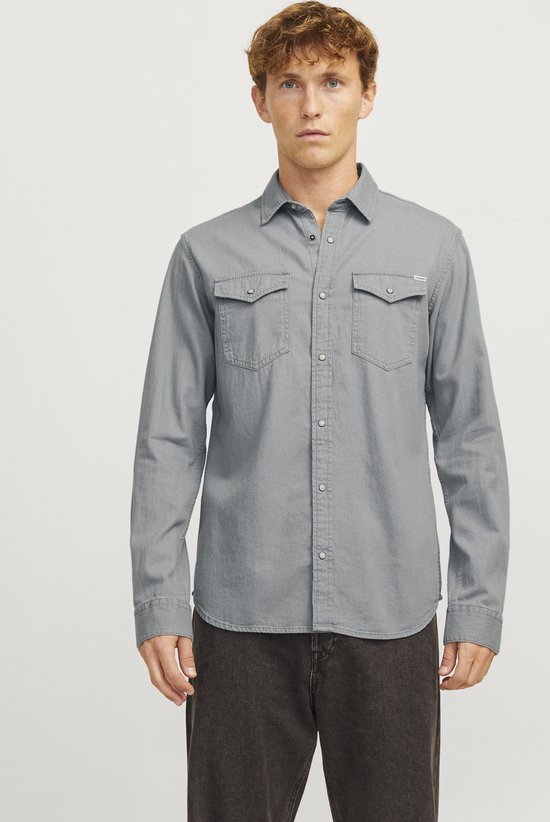 JACK&JONES JJESHERIDAN SHIRT L/S NOOS Heren Overhemd - Maat XL