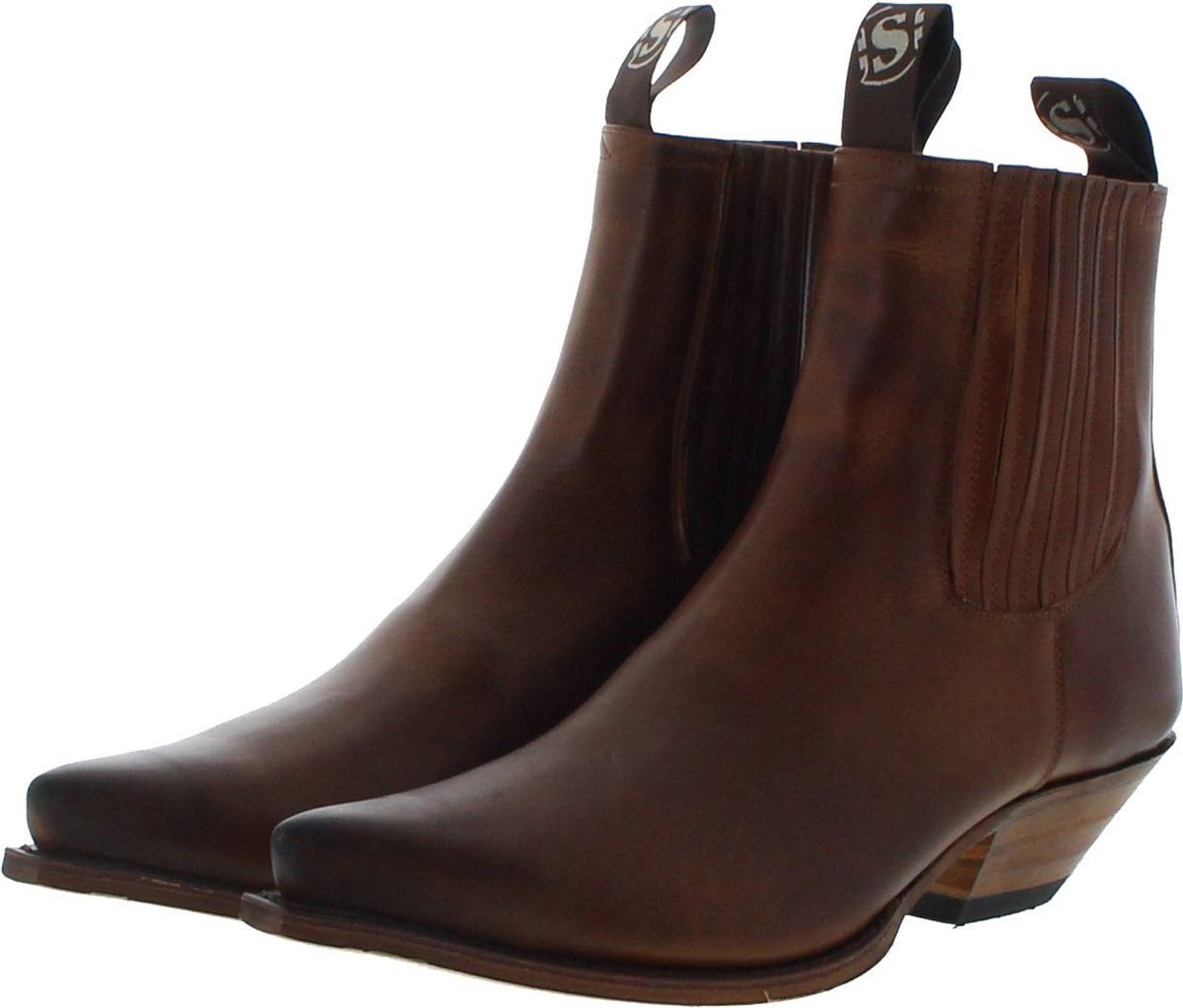 Sendra CUERVO IBIZA 1692 western enkellaars bruin - 47 EU