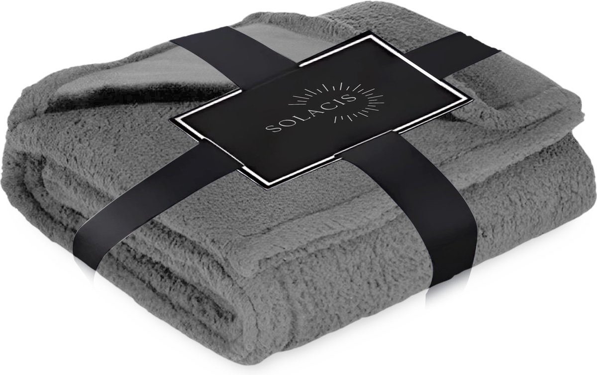 Solacis Love Blanket - Waterdicht deken - Voor op bed - Date night - Seks - Intiem - Zwart - 145x216cm - Must have voor in de slaapkamer!