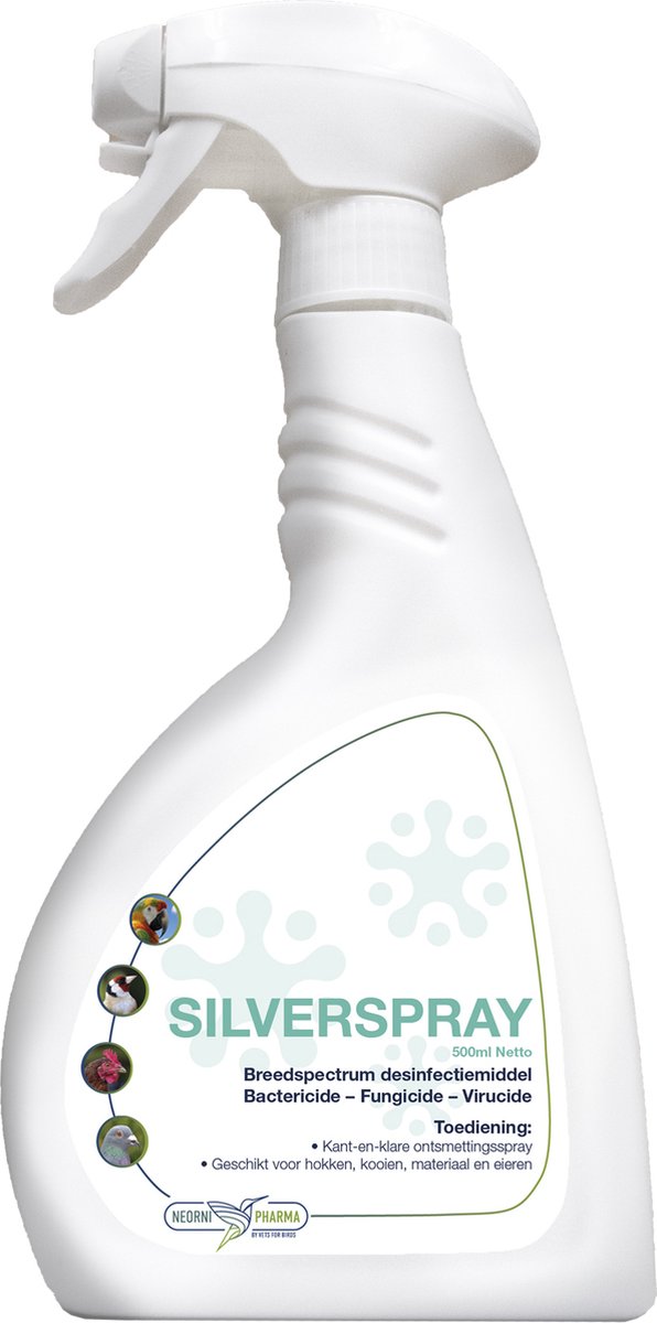Silverspray: ontsmettingsspray