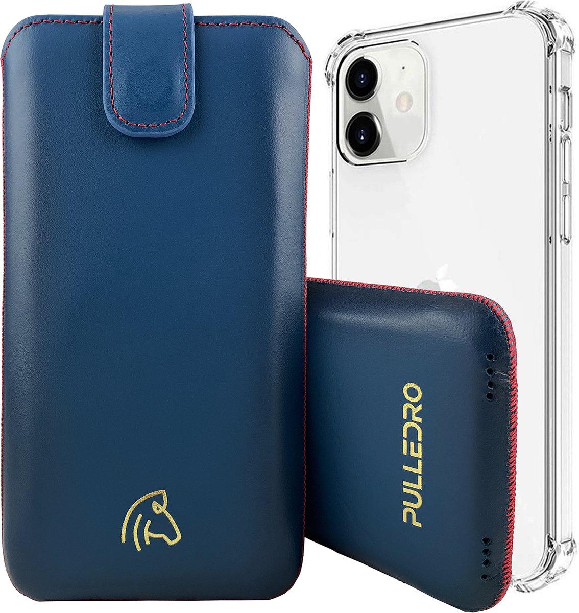 Perfeqt geschikt voor iPhone 13 - Transparant - Siliconen hoesje icm Sleeve