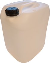 Ferrarium Jerrycan 20 Liter + Dop - Watervoorraad voor noodsituaties - water preppen - benzine jerrycan - brandstof jerrycan - wateropslag - noodsituatie jerrycan - stevige jerrycan - noodpakket - survival