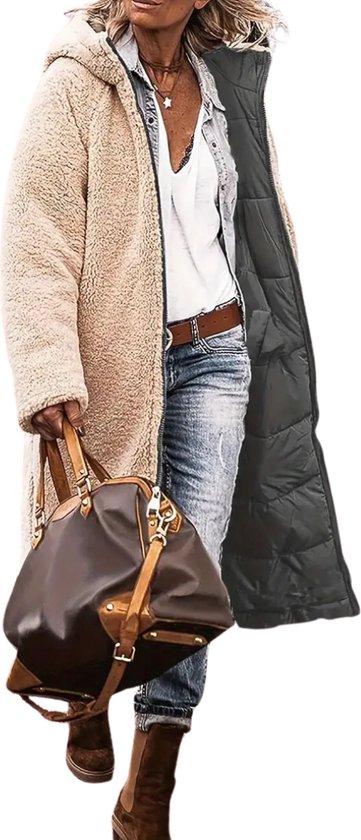 Nivard Winter Jacket - Parka - Femme - Hiver - Veste - Adulte - Élégant - Gris Foncé - L