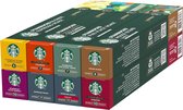 Starbucks® Nespresso Cup® Paquet équilibré - 8 x 10 pcs