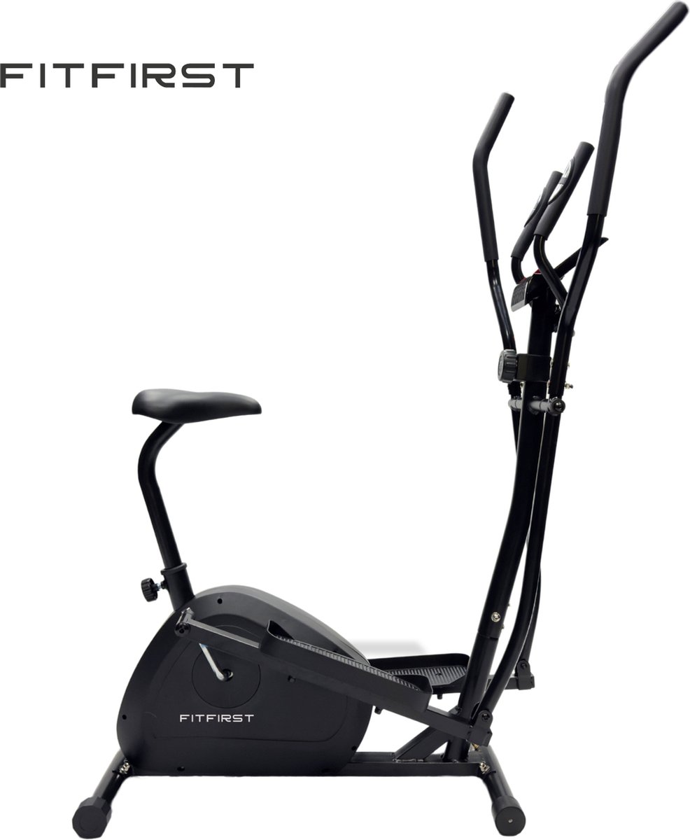 FitFirst Crosstrainer CR1 | Verstelbare Magnetische Weerstand | 8 Weerstandsniveaus | LCD Display | Compact & Stabiel Ontwerp | Ideaal voor Thuis Fitness